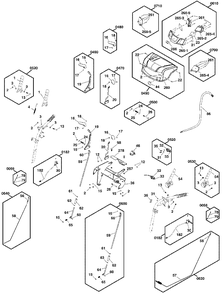Controls Group Diagram and Parts List for M1227E 1696819-00 Simplicity Snow Blower