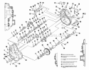 Transmission Assembly Group (3858I05) Diagram and Parts List for 1600112  Simplicity Lawn Tractor