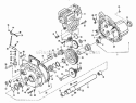 Transmission Assembly Group (3858I06) Diagram and Parts List for 1600112  Simplicity Lawn Tractor