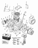 Part Location Diagram of 1909055SM Murray LOCKWASHER-INTERNAL T