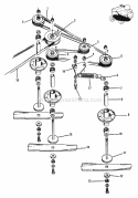 Part Location Diagram of 2824940 Simplicity Washer, Plain, 3/8
