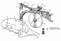 Plow Group - 10 (1505I41) Diagram and Parts List for 1600046  Simplicity Lawn Tractor
