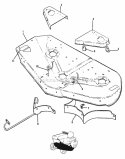 Part Location Diagram of 1608327ASM Murray BAFFLE - CENTER BLACK