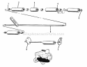 Part Location Diagram of 1603269SM Briggs and Stratton Bracket-l .125th 3.00