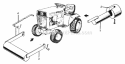 Weight Group - Counterweights (1505I40) Diagram and Parts List for 1600046  Simplicity Lawn Tractor