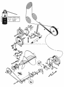 36  42 Snowthrower Group - Drive (1506I61) Diagram and Parts List for 1600258  Simplicity Lawn Tractor