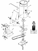 Composter (1506I62) Diagram and Parts List for 1600258  Simplicity Lawn Tractor