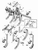 Cultivator Group - Spring Tooth Harrow (1506I52) Diagram and Parts List for 1600258  Simplicity Lawn Tractor