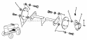 Drive Shaft Group (1506I05) Diagram and Parts List for 1600258  Simplicity Lawn Tractor