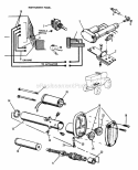 Electrical Group - Implement Lift (1506I24) Diagram and Parts List for 1600258  Simplicity Lawn Tractor