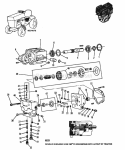 Hydrostatic Pump  Valve Group (1506I13) Diagram and Parts List for 1600258  Simplicity Lawn Tractor
