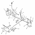 Mower Height Group (1506I39) Diagram and Parts List for 1600258  Simplicity Lawn Tractor
