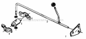 Transmission Controls Group - Gear Shift (1506I25) Diagram and Parts List for 1600258  Simplicity Lawn Tractor
