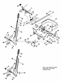 Part Location Diagram of 176464 Simplicity Link, Lift Lever