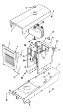 Part Location Diagram of 1652161 Simplicity Dash Assembly