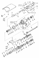 Rear Pto Group (3506I13) Diagram and Parts List for 1690145  Simplicity Lawn Tractor