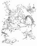 Hydraulic Group (3506I09) Diagram and Parts List for 1690145  Simplicity Lawn Tractor