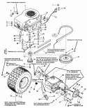 Part Location Diagram of 1658032SM Simplicity Pipe, Oil Drain
