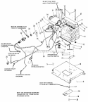 Electrical (Elec Start) Group (4108) Diagram and Parts List for 1690174  Simplicity Lawn Tractor