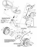 Part Location Diagram of 1652743ASM Simplicity Base Plate, Steering