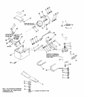 Part Location Diagram of 1655931 Simplicity Support Assembly, Mower
