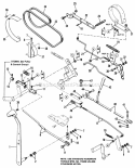 Part Location Diagram of 174708 Simplicity Parking Brake Rod Assembly