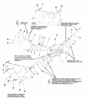 Bevel Gear  Side Plate Group (7010  7016) Diagram and Parts List for 1690203  Simplicity Lawn Tractor