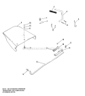 42 Misc Group Diagram and Parts List for 1690348  Simplicity Lawn Tractor