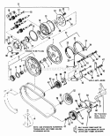 Pulley  Planatary Group Diagram and Parts List for 1690338  Simplicity Lawn Tractor