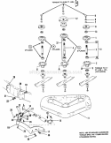 Part Location Diagram of 1655728A Simplicity Housing, Bottom