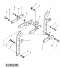 Draw Bar Group Diagram and Parts List for 1690338  Simplicity Lawn Tractor