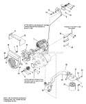 Hydrostatic Pump Group Diagram and Parts List for 1690211  Simplicity Lawn Tractor