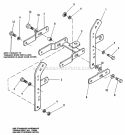 Draw Bar Group (7010  7016) Diagram and Parts List for 1690215  Simplicity Lawn Tractor