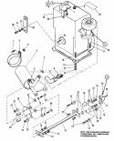 Engine  Drive Shaft Group (7012  7016) Diagram and Parts List for 1690214  Simplicity Lawn Tractor