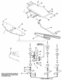 48 Cover Drive  Bail Group Diagram and Parts List for 1690430  Simplicity Lawn Tractor