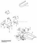 48 Deflector Stone Guard  Rocker Arm Group Diagram and Parts List for 1690430  Simplicity Lawn Tractor