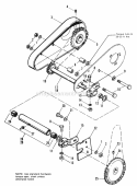 Drive Group Diagram and Parts List for 1690379  Simplicity Snow Blower