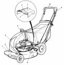 Decal Group Diagram and Parts List for 1690559  Simplicity Lawn Mower
