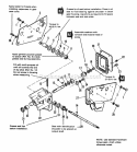 Bevel Gear  Side Plate Group Diagram and Parts List for 1690485  Simplicity Lawn Tractor