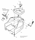Dash Group Diagram and Parts List for 1690485  Simplicity Lawn Tractor