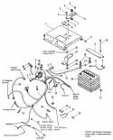 Electrical Group - Early Models Diagram and Parts List for 1690694  Simplicity Lawn Tractor