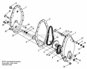Chain Case Diagram and Parts List for 1690804  Simplicity Tiller