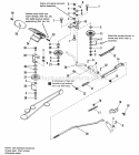 Brake  Clutch Group Diagram and Parts List for 1690812  Simplicity Tiller