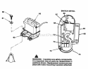 Motor  Switch Group Repair Parts Diagram and Parts List for 1690906  Simplicity Lawn Mower