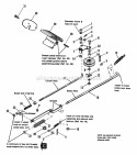 Brake  Clutch Group Diagram and Parts List for 1690842  Simplicity Lawn Tractor