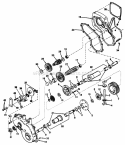 Peerless Gear Reduction  Differential Model 1326 Diagram and Parts List for 1690855  Simplicity Lawn Tractor