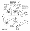 Drive  Clutch Group Diagram and Parts List for 1690647  Simplicity Lawn Tractor