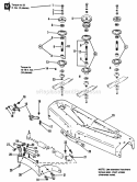 Part Location Diagram of 1674774ASM Simplicity Baffle, Mower