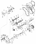 Peerless Gear Reduction  Differential Model 1323A Diagram and Parts List for 1691052  Simplicity Lawn Tractor