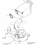 Engine Housing  Shroud Group Diagram and Parts List for 1690559  Simplicity Lawn Mower